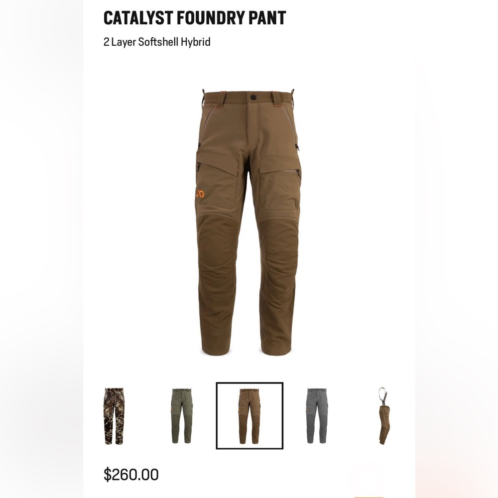 Catalyst Foundry Pant - new with tags